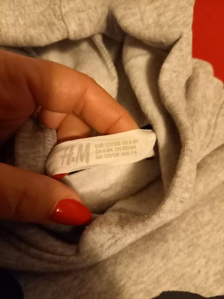 H&m mikinka veľk. 122/128, h&m,128