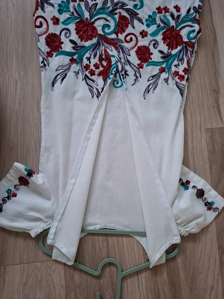 Boho folk šaty s výšivkami, vel. 146/152, 152