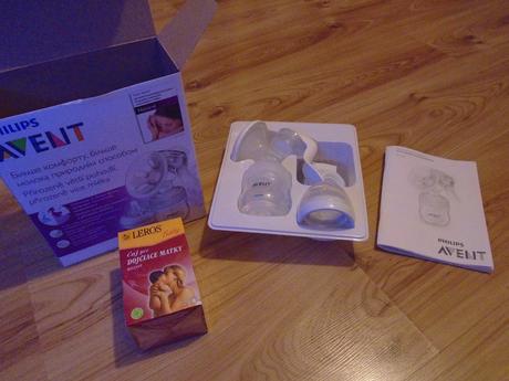 Manualna odsavacka avent,