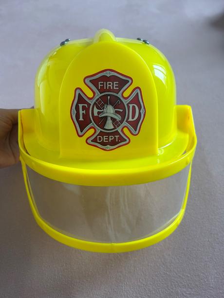 Detská hasičská hrackarska prilba, 