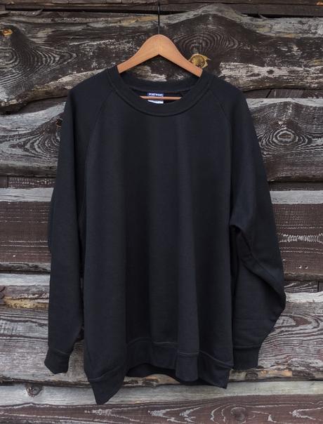 Čierna mikina portwest xl/xxl, xl