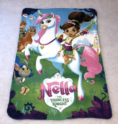 Fleece deka princezna nella a jednorožec 100/150,