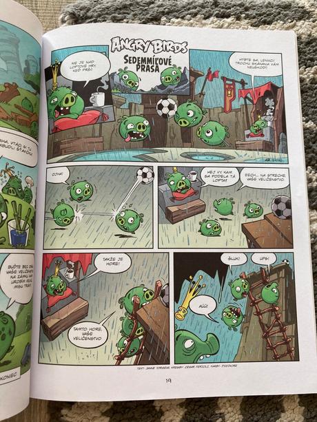 Komiks angry birds 5 dobrodružstiev,