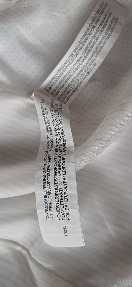 Biele sako v.36, stradivarius,36