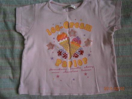 Tričko s krásnou aplikáciou, george,110