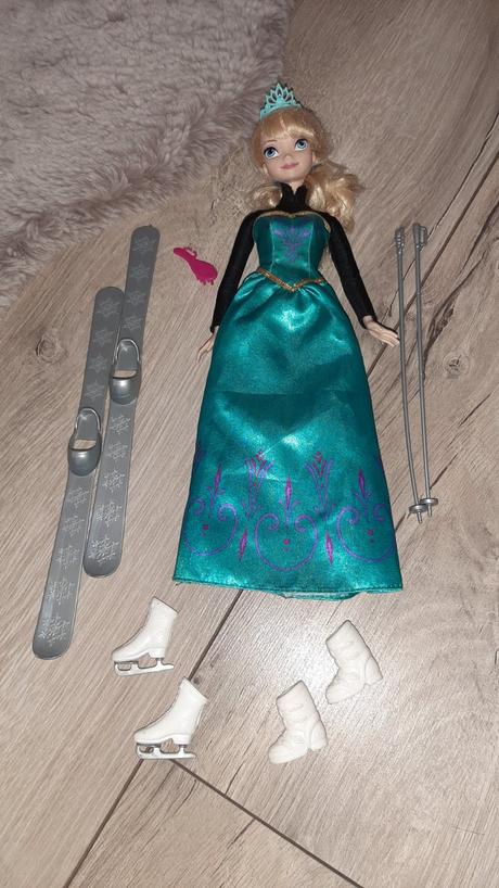 Mattel 2014 disney frozen ice skating elsa articul,