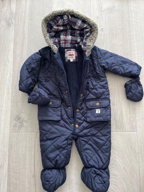 Zimný overal+ciapla, 74