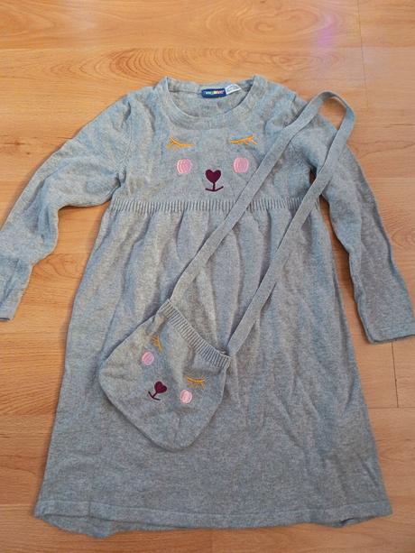 Pletené šaty, lupilu,104