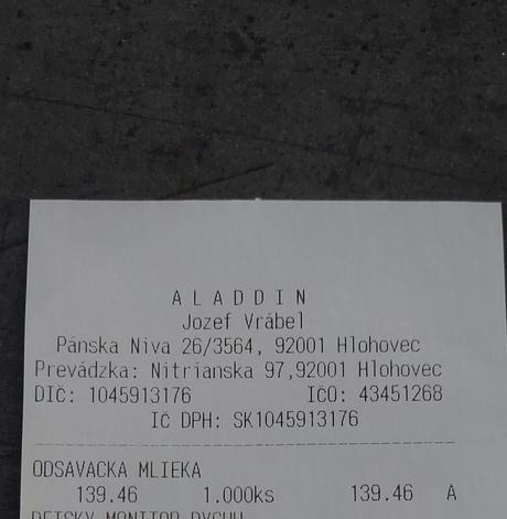 Odsavávačka mlieka, 