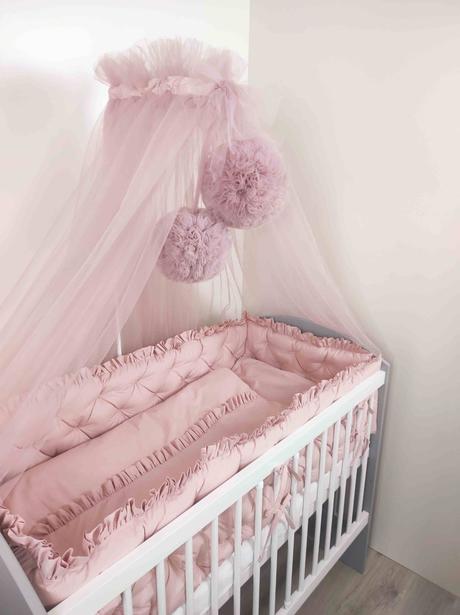 Nový pom pom baldachýn + zavinovačka +hniezdo viac, šírka (cm): 150