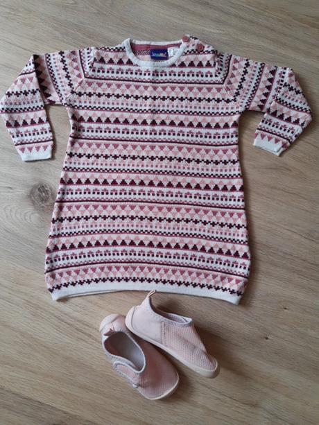 Teplé pletené satôčky 74/80 + topánočky zadarmo, lupilu,74