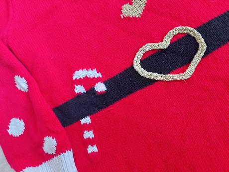 Vianočné svetríkové šaty zn.george veľ.92-98, 98
