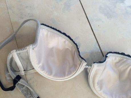 Bavlnená námornícka podprsenka, 75b