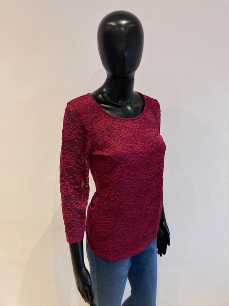 Dámske čipkované tričko amisu (m), amisu,m