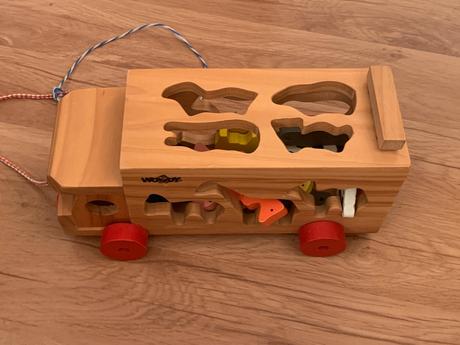 Didaktická vkladačka auto, 