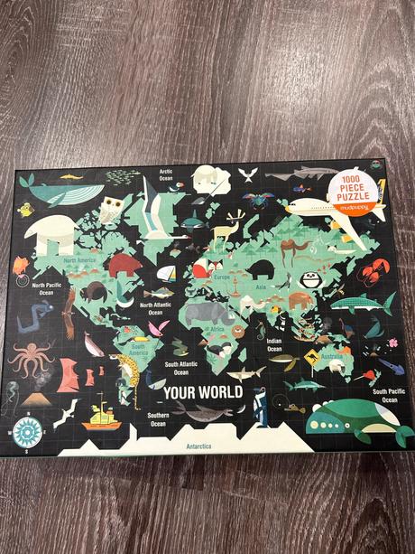 Mudpuppy puzzle svet 1000ks,