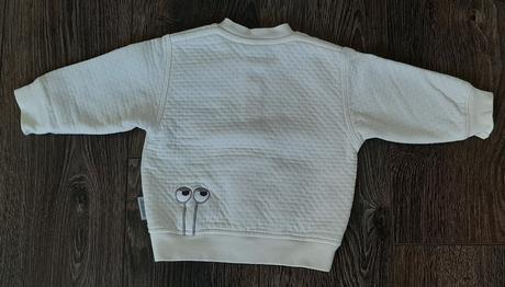 Kremovy prechodny svetrik/ mikina v.68, richelieu,68