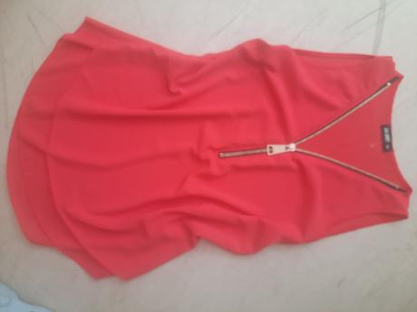 Malinový top letný, m