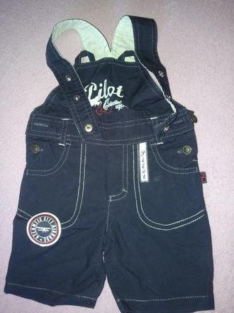 Krátke nohavice na traky, 80