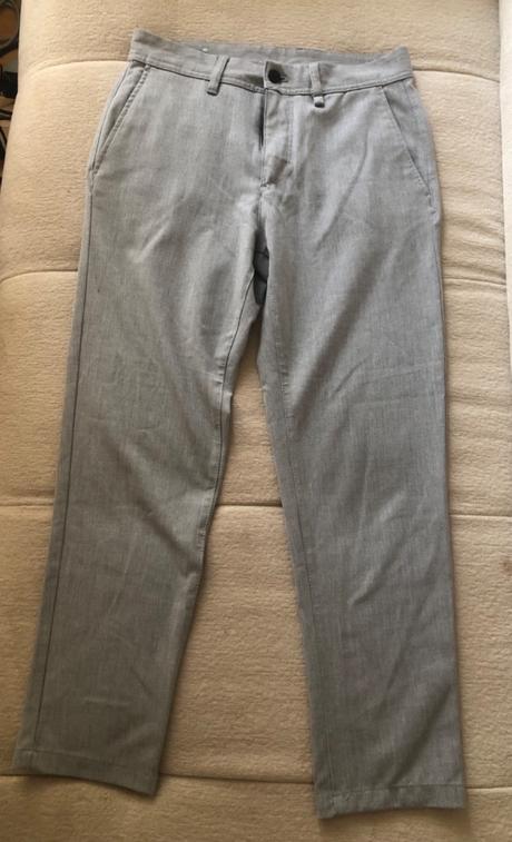 Sivé elegantné nohavice, zara, m/38, zara,m