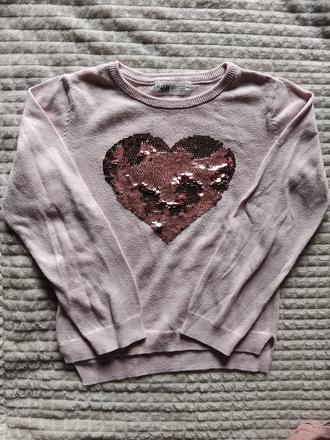 Pulover s flitrami, h&m,116
