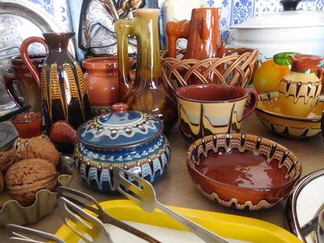 Smalt, keramika, prútené,mlynčeky,,