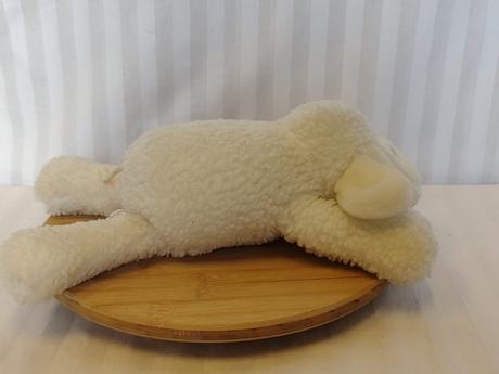 Interaktívna plyšová ovečka, béka, de.car, 36 cm,