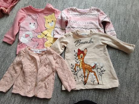 Mix oblečenia pre dievčatko 74, 68–80