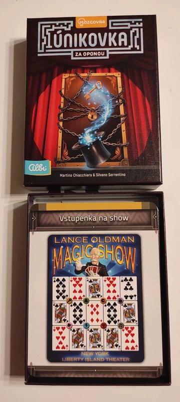 Únikovka - úniková hra - za oponou,