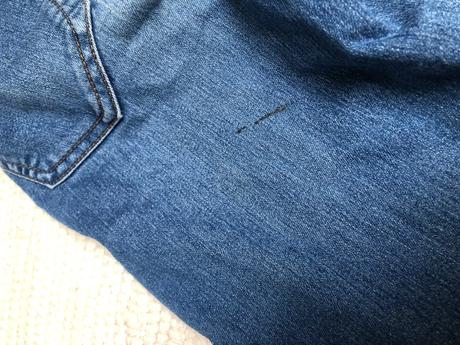 Modré rifle, vero moda,xs