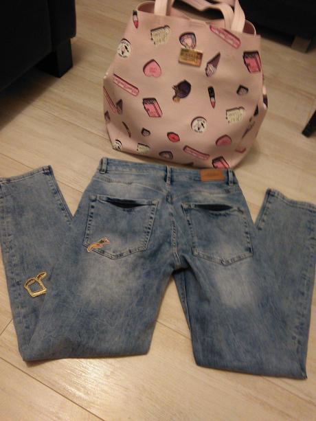 Mohito nášivkové rifle slim, s