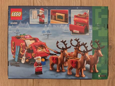 Lego vianočné sety 40499, 40640, 40744, 40812, 