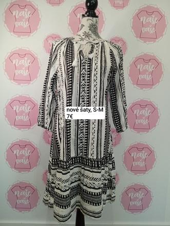 Nové šaty s-m, m / s