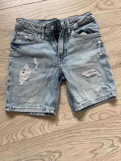 Kratke rifle, denim,116