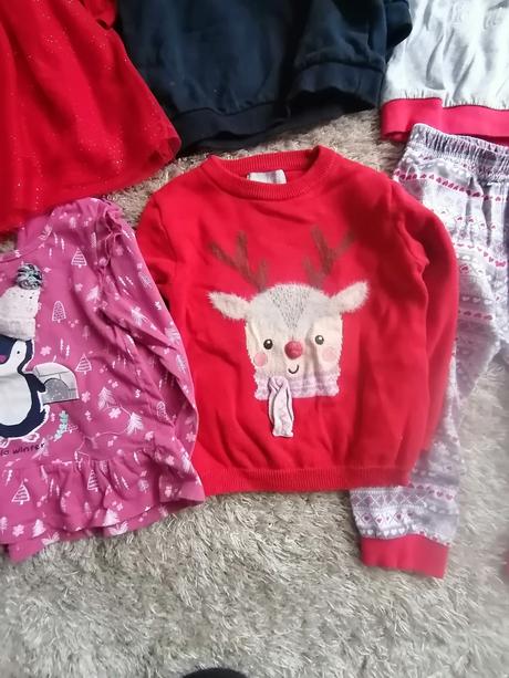 Vianocne saty, svetrik, pyzamko, tricko, 86–98