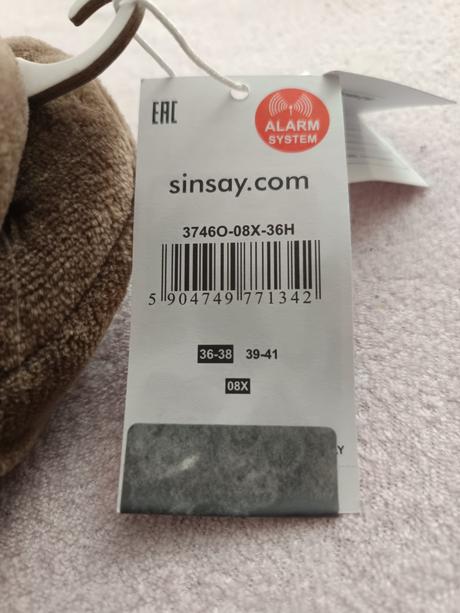 Papuče, sinsay,35 / 36 / 37 / 38