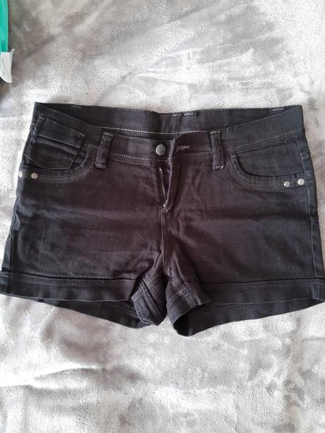 Čierne šortky, okay,40
