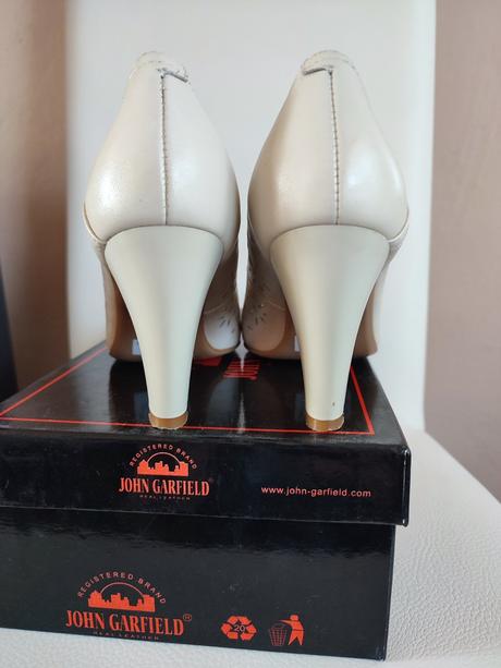 Kožené lodičky john garfield, john garfield,36