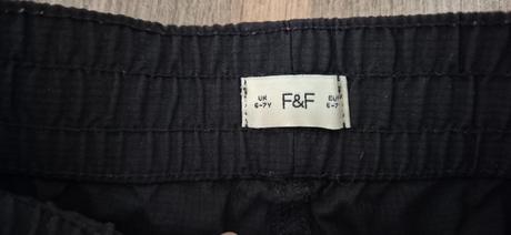 Čierne športové kapsáče f&f, veľ. 122, f&f,122