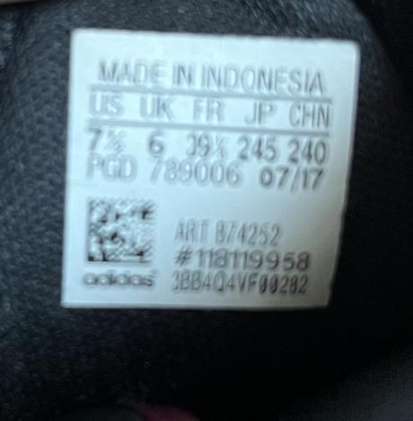 Prechodne topánky, adidas,39