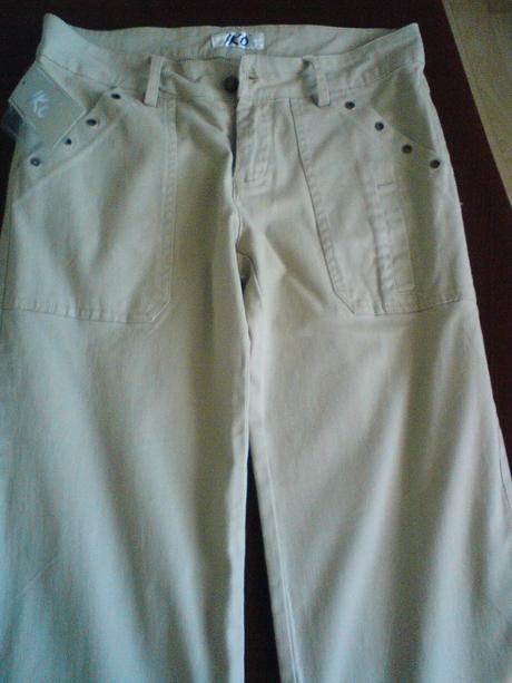 Trištvrťové nohavice, s