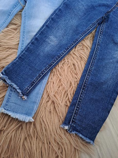 Dievčenské rifle 2ks, denim co,98