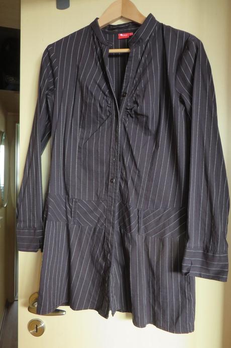 2x predĺžená blúzka - veľ.40 - m/l - čierna+béžová, promod,40