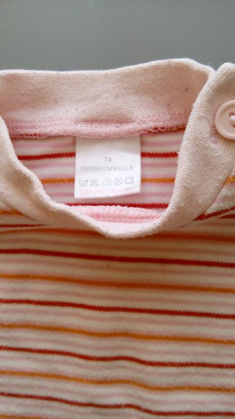 Tričko s dlhým rukávom, 74