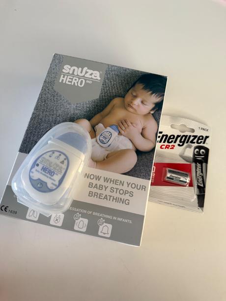 Plienkový monitor dychu, snuza