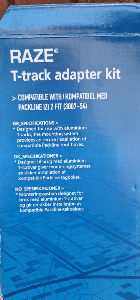 Univerzálna sada na uchytenie strešného boxu, 