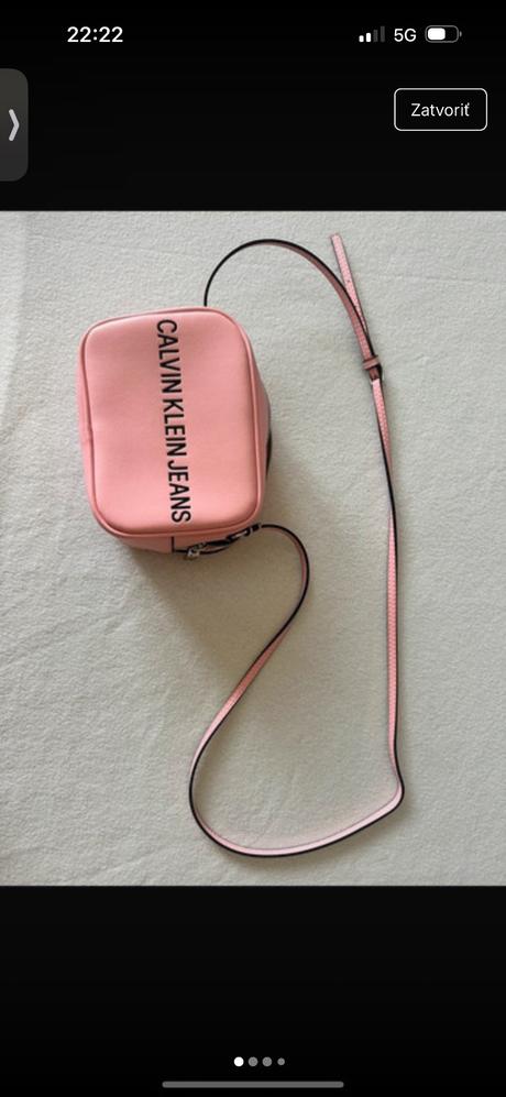 Krasna kabelka calvin klein, calvin klein