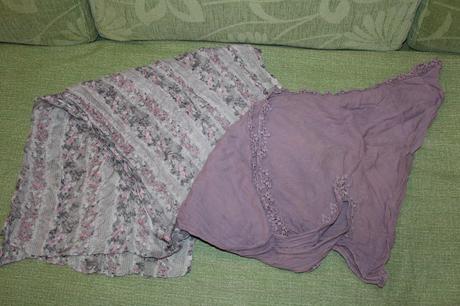 Šál a trojuholníková šatka, 