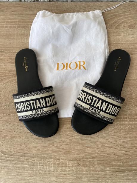 Originál christian dior dway slide šlapky vel.39, dior,39