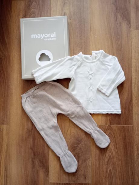 Set nielen na krst. svetrík + leginy mayoral, 68